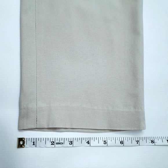 TOMMY HILFIGER Ankle Cropped Tapered Chino Khaki Office Pant in Neutral Gray - Picture 10 of 15